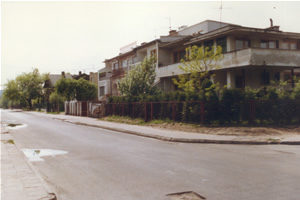 Dans la rue Slowackiego,  Legionowo - 1989