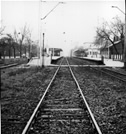 La gare de Falenica (photo : avril 2001).