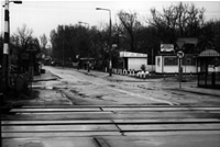 L'endroit o se trouvait l'entre du ghetto du ct Falenica (photo : avril 2001).