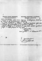 Correspondance du Comit d'entraide sociale juive. (9 juin 1942)