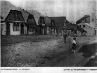 Un shtetl : Zelechow. La rue Senatorska